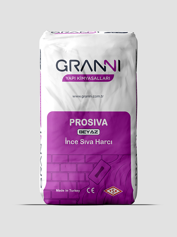 Prosıva İnce Sıva Harcı - Beyaz 25kg